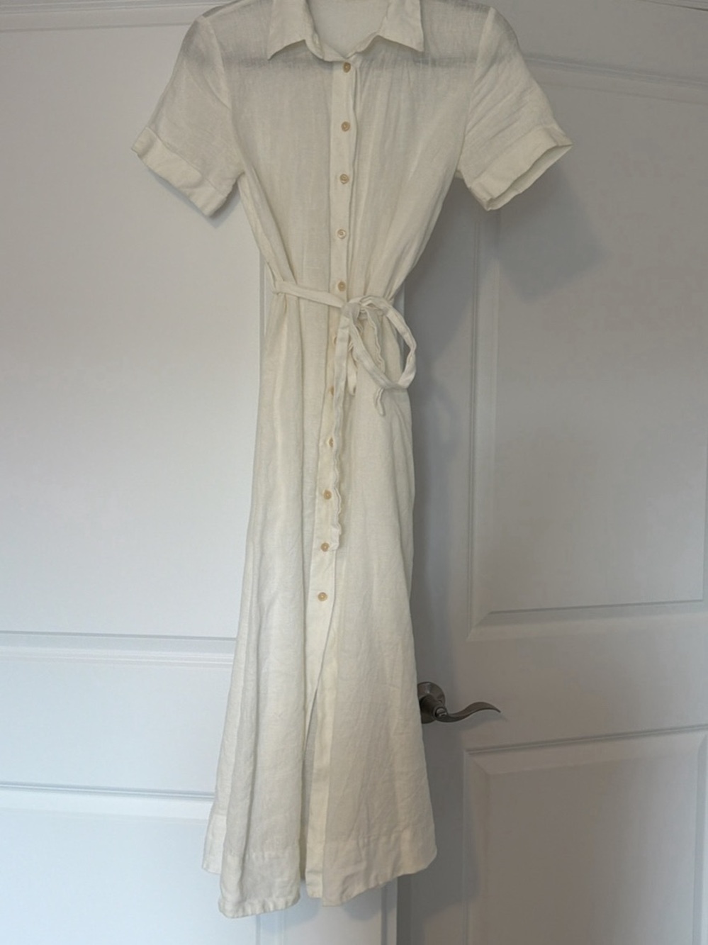 Wilfred linen dress